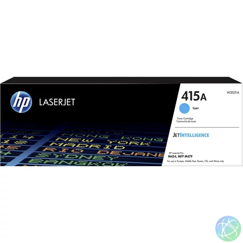 HP W2031A Toner Cyan 2.100 oldal kapacitás No.415A