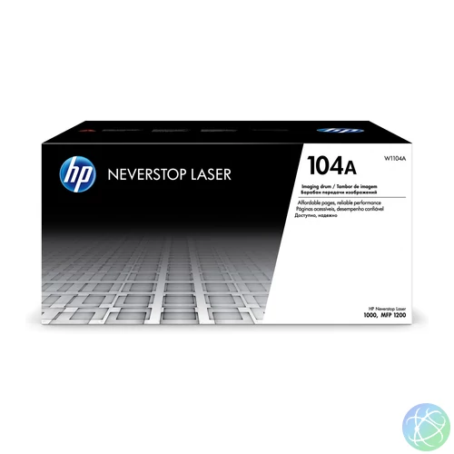 HP W1104A Dobegység Black 20.000 oldal kapacitás No.104