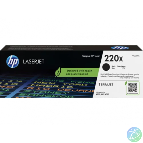 HP W2200X Toner Black 7.500 oldal kapacitás No.220X