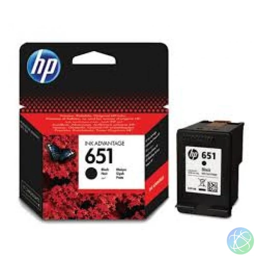 HP C2P10AE Tintapatron Black 600 oldal kapacitás No.651