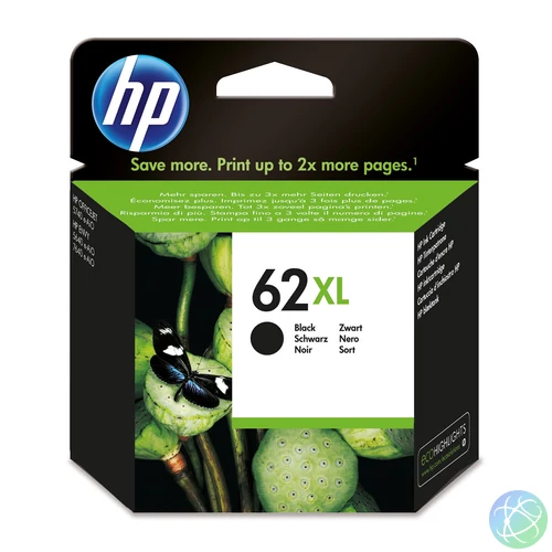 HP C2P05AE Tintapatron Black 600 oldal kapacitás No.62XL
