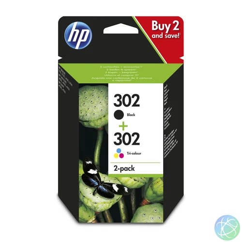 HP X4D37AE Multipack No.302