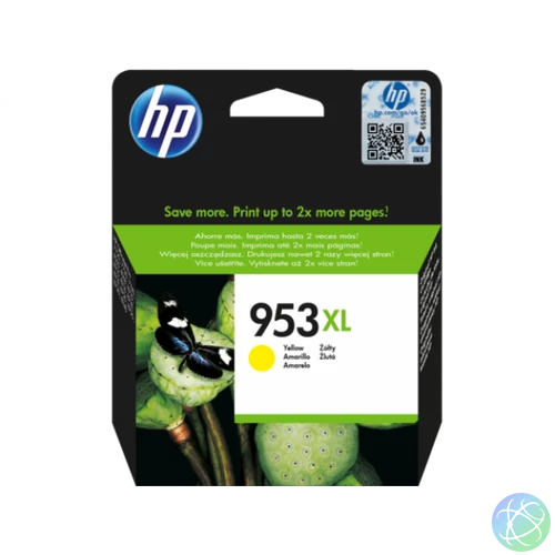 HP F6U18AE Tintapatron Yellow 1.450 oldal kapacitás No.953XL