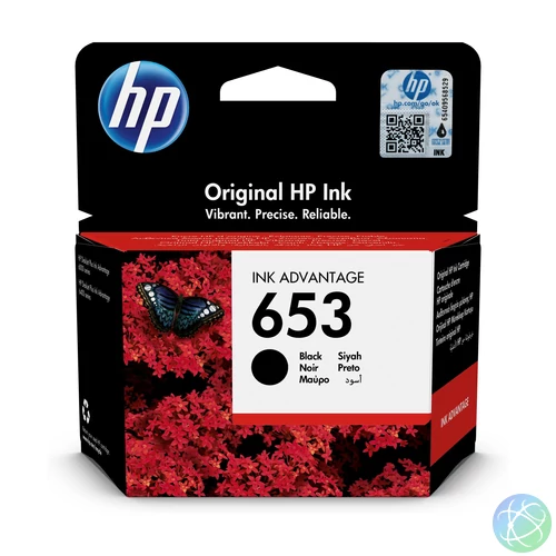 HP 3YM75AE Tintapatron Black 360 oldal kapacitás No.653