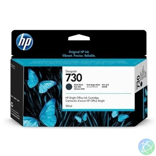 HP P2V65A Patron Matte Black 130ml No.730 (Eredeti)