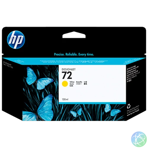 HP C9373 Patron Yellow 130ml No.72 (Eredeti)