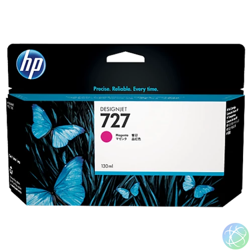 HP B3P20A Patron Magenta 130ml No.727 (Eredeti)