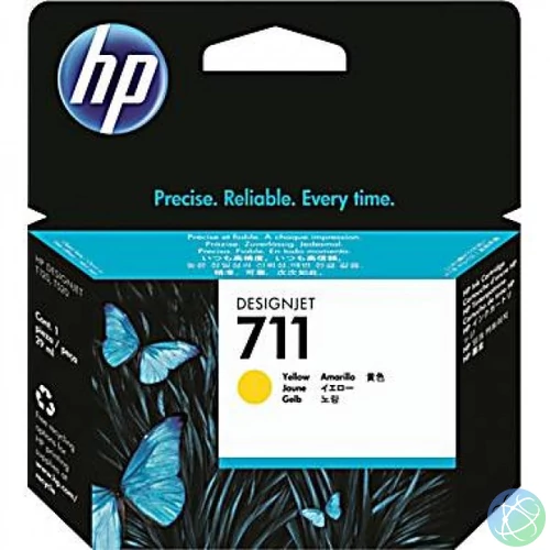 HP CZ132A Patron Yellow 29ml No.711 (Eredeti)
