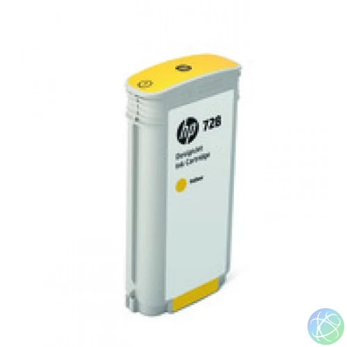 HP F9J65A Patron Yellow 130ml No.728 (Eredeti)
