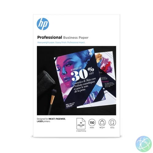 HP Professzionális fényes üzleti papír - 150 lap 180g (Eredeti)