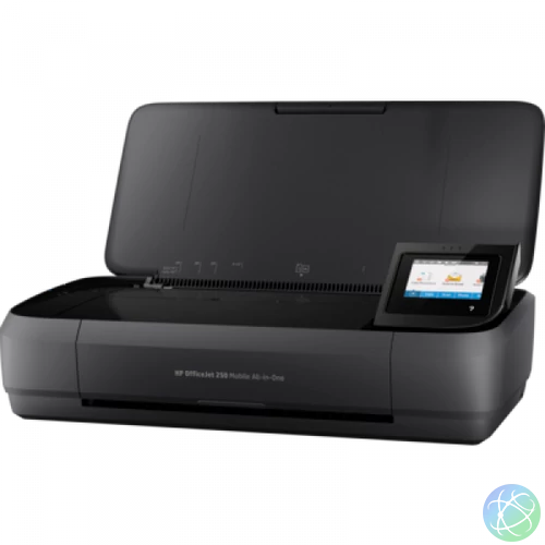 HP OfficeJet 250 A4 színes tintasugaras multifunkciós hordozható nyomtató fekete

