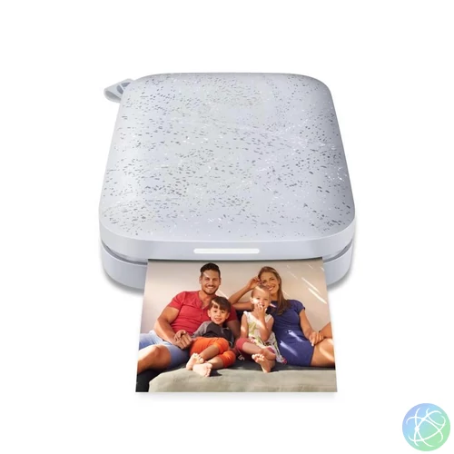 HP Sprocket hordozható fotónyomtató 2x3 hüvelykes fehér