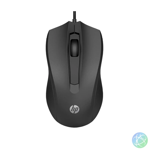 HP 105 BLK vezetékes egér 822M9UT
