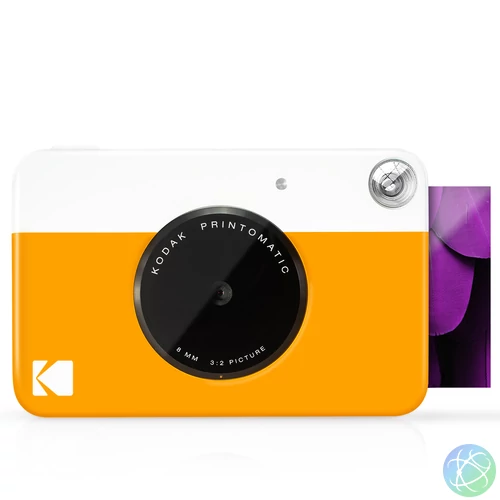 Kodak Printomatic instant fényképezőgép Zink 2x3 sárga
