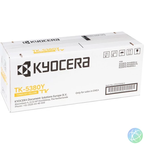 Kyocera TK-5380 Toner Yellow 10.000 oldal kapacitás