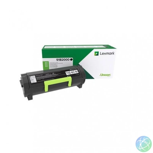 Lexmark MS/MX/317/417/517/617 Return Toner 2,5K (Eredeti) 51B2000