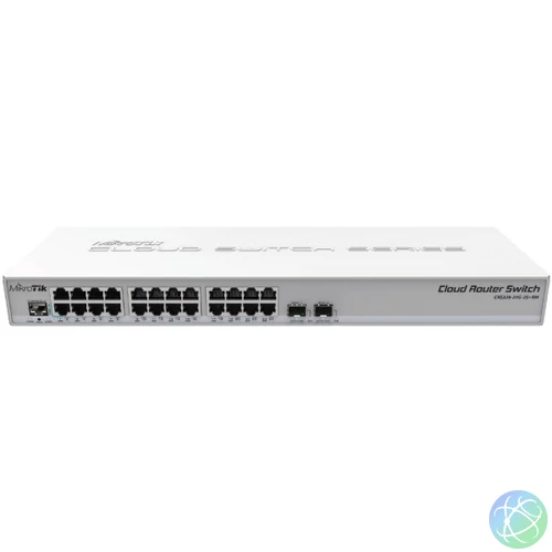 MikroTik CRS326-24G-2S+RM 19 1U 24xGbE LAN 2x10G SFP+ port Cloud Router Switch
