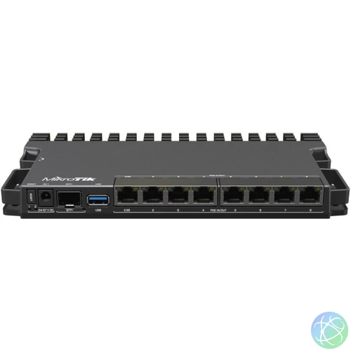 MikroTik RB5009UPR+S+IN 1x2.5GbE PoE LAN 7xGbE PoE LAN 1xSFP+ port Smart router