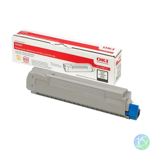 Oki C8600 Toner Black 6000 oldalra