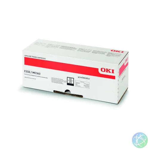 Oki C332/MC363 High Toner Black 3500 oldalra