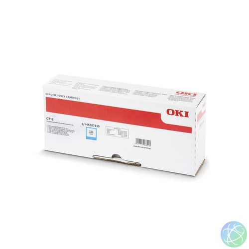Oki C712 Toner Cián 11500 oldalra