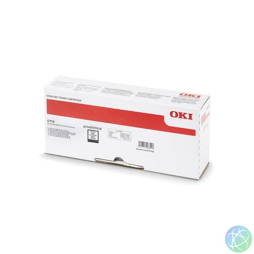 Oki C712 Toner Black 11000 oldalra