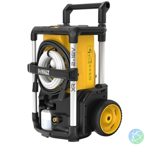 DEWALT Magasnyomású mosó, 18V XR, szénkefe és akkumulátor nélkül