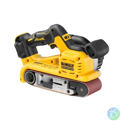 DEWALT Szalagcsiszoló, 18V XR, kefe nélküli, TSTAK, koffer, akkumulátor és töltő nélkül