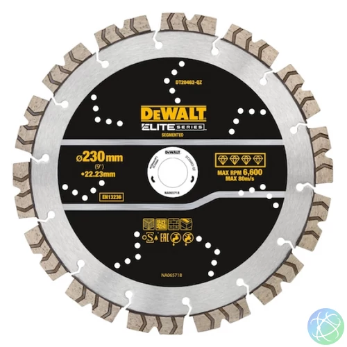 DEWALT Vágótárcsa, Elite Diamond, 230mm, többcélú