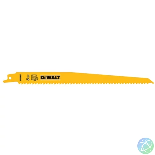 DEWALT Orrfűrészlap, 228mm, 5db, műanyag, kettősfém