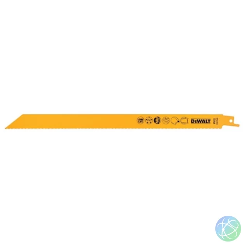 DEWALT Orrfűrészlap, 305mm, 5db, fém, gumi, üveg, kettősfém