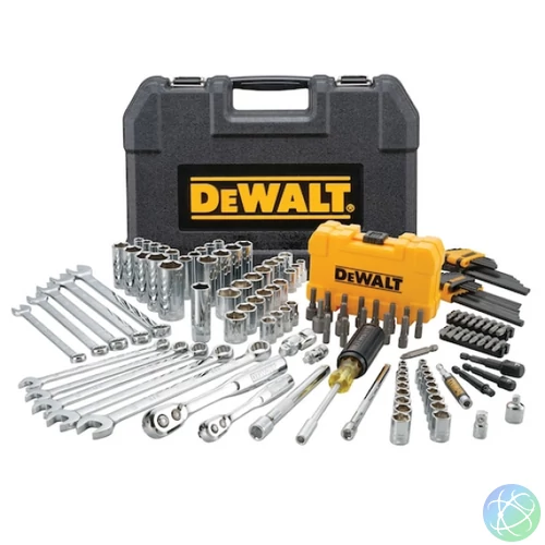 DEWALT Szerszámkészlet, 142db, 1/4", 3/8"