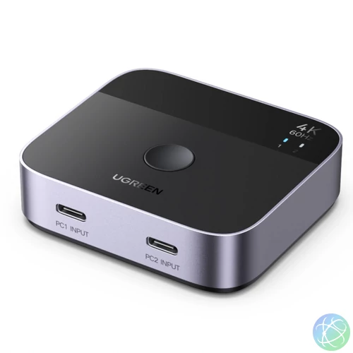 UGREEN USB-C kapcsoló 2 bemenet / 1 kimenet AW502