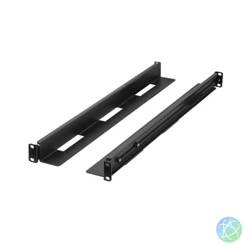 Lanberg AK-1902-B 1U 650x1090mm állítható fekete rack sín készlet