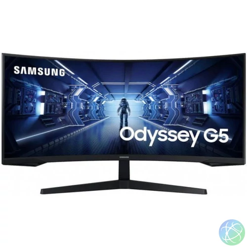 SAMSUNG 34" LC34G55TWWPXEN UWQHD VA 21:9 1ms ívelt gamer ultrawide monitor