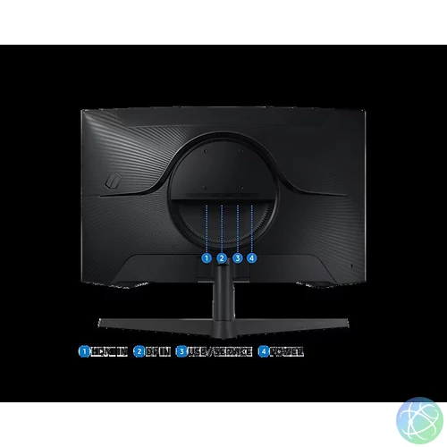 SAMSUNG 32" LS32CG552EUXEN WQHD VA 16:9 1ms ívelt gamer monitor