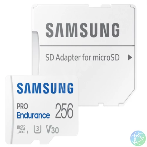 SAMSUNG SD kártya,  256GB, PRO ENDURANCE