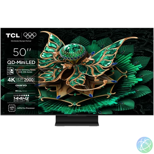 TCL 50" 50C7K QD-MiniLED 127cm 4K Google TV