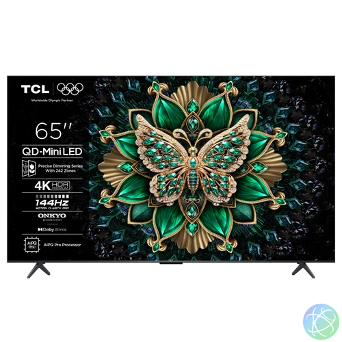 TCL 65" 65C6K QD-MiniLED 165cm 4K Google TV