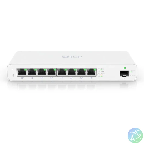 Ubiquiti UISP-R 8xGbE LAN PoE 110W 1x1G SFP port UISP router