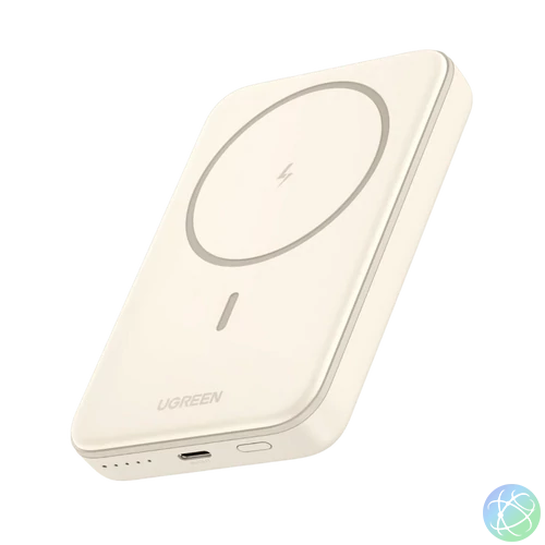 UGREEN 10000mAh Magnetic Wireless Power Bank Beige PB561