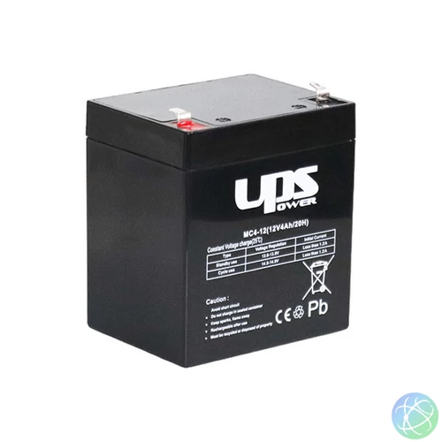 UPS Power MC4-12 12V 4Ah zselés akkumulátor