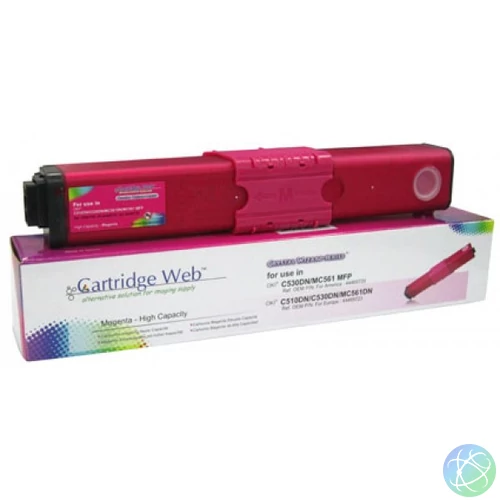 Utángyártott OKI C510/C530 Toner Magenta 5.000 oldal kapacitás CartridgeWeb