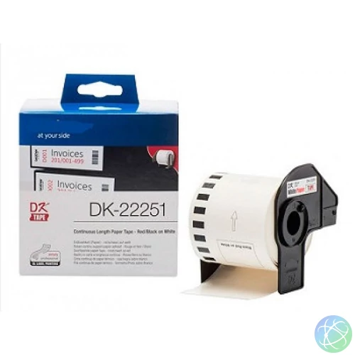 Utángyártott BROTHER DK22251 papírszalag IK