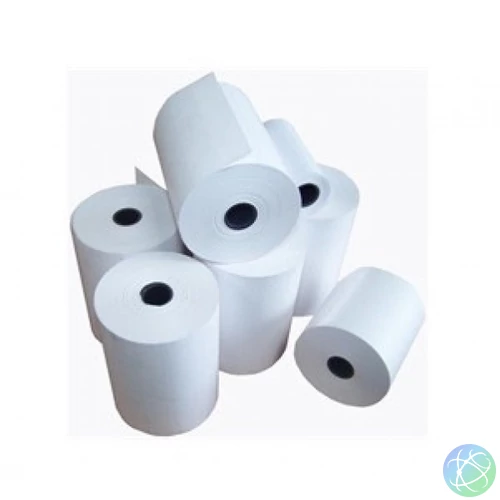 Pénztárgépszalag thermo tekercs - hőpapír - 80x80x12mm nyomott/10db