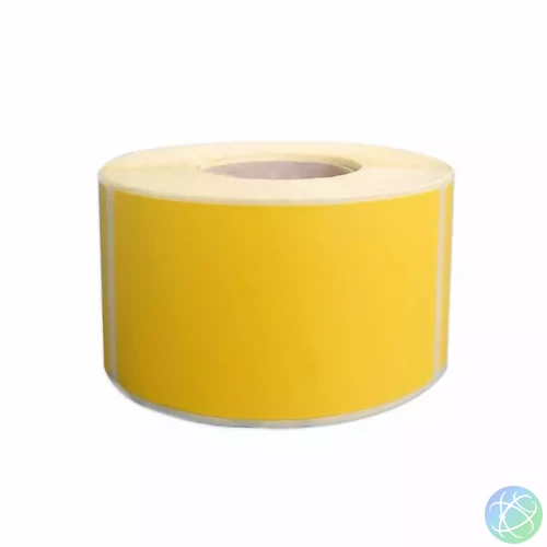 Tekercses PAPÍR címke 100x150mm 260 db/tekercs (sárga)