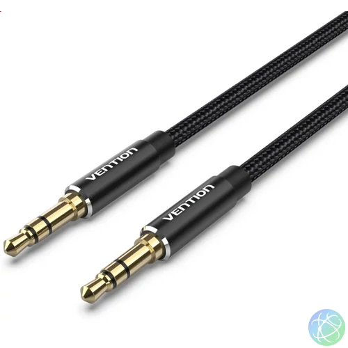 Vention 3.5mm jack/M ->  3.5mm jack/M,  (audio,szövet), 3m, kábel