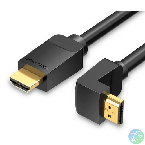 Vention HDMI, (270 Fokos, jobbra), 3m, kábel