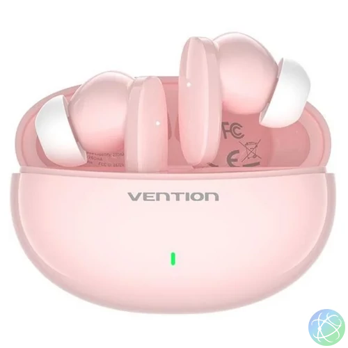 Vention SPORT (TWS,USB-C AAC/SBX Stereo, Mic Wifi headset, pink), fülhallgató