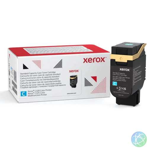Xerox C325 toner Cyan 1800 oldalra